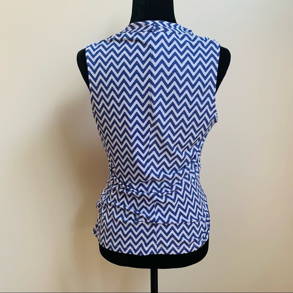 New York & Company Top|Color: Blue| Size M - Picture 2 of 3